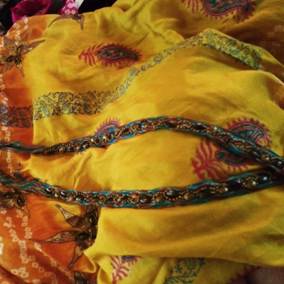 Soft Surroundings Silk Skirt - Picture 5 of 7